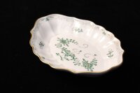 Meissen Schale oval "indisch grün" 2.Wahl