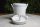 Meissen Aschenbecher im Meissen Blumen Bukett Purpur