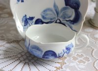 Meissen Teetasse mit Untertasse im Dekor "Orchidee auf Ast" TOP Zustand 1.Wahl