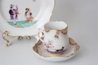 Meissen Original 1001 Nacht Mokkaservice für 6 Personen 21-teilig 1.Wahl