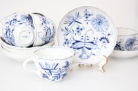 Meissen Kaffeeservice für 6 Personen im Dekor "Zwiebelmuster" 1.Wahl