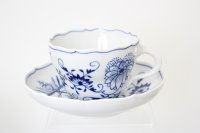 Meissen Kaffeeservice für 6 Personen im Dekor "Zwiebelmuster" 1.Wahl