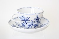 Meissen Kaffeeservice für 6 Personen im Dekor "Zwiebelmuster" 1.Wahl
