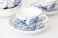 Meissen Kaffeeservice für 6 Personen im Dekor "Zwiebelmuster" 1.Wahl