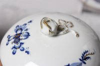 Meissen Kaffeeservice Dekor Reicher Drache kobaltblaue 1.Wahl