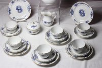 Meissen Kaffeeservice Dekor Reicher Drache kobaltblaue...