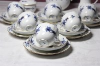 Meissen Kaffeeservice Dekor Reicher Drache kobaltblaue 1.Wahl