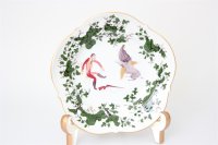 Meissen Mokkaservice für 4 Pers. 15tlg. Dekor "Jägerlatein" von H. Werner 1.Wahl