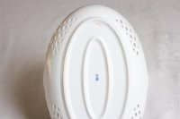 Meissen Durchbruch Schlale im Dekor Meissen Kakiemon Kupffarben Asiatisch Chinesische Blumen-Hahn-Wespenmalerei1.Wahl