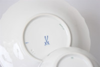 Meissen Teetasse mit Untertasse grüne Drache 1.Wahl TOP