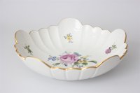 Meissen fünf Sterne formed Schale Bukett altmanier...