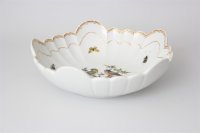 Meissen fünf Sterne formed Schale Vogel malerei auf...
