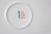 KPM Kollektion Kurland Gourmetteler Dekor 73 Blumen und Insekten 28,5 cm
