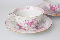 Meissen Teetasse mit Untertasse indischmalerei 1.Wahl TOP