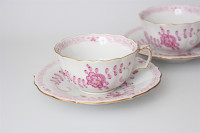 Meissen Teetasse mit Untertasse indischmalerei 1.Wahl TOP
