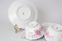 Meissen Teetasse mit Untertasse indischmalerei 1.Wahl TOP