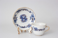 Meissen Mokkatasse Dekor "reicher Drache blaue" 1.Wahl