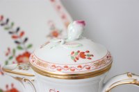 Meissen Kaffeeservice für 6 Personen im Dekor Tischchenmuster 1.Wahl