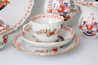 Meissen Kaffeeservice für 6 Personen im Dekor Tischchenmuster 1.Wahl