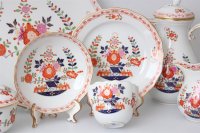 Meissen Kaffeeservice für 6 Personen im Dekor Tischchenmuster 1.Wahl