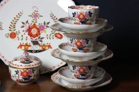 Meissen Kaffeeservice für 6 Personen im Dekor Tischchenmuster 1.Wahl