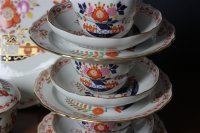 Meissen Kaffeeservice für 6 Personen im Dekor Tischchenmuster 1.Wahl