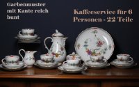 Meissen Kaffeeservice für 6 Personen im Dekor...
