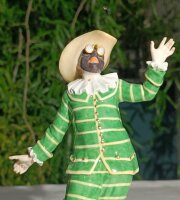 Meissen Figur "Tartaglia" aus der Serie Commedia Dell’Arte 1.Wahl