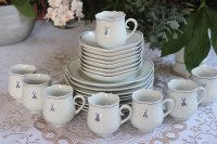 Meissen Mokka / Espressotasse 2tlg. in Kobaltblau mit...
