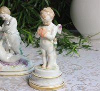 Meissen Clownkapelle "Horn" mit Signatur im TOP...