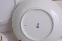 Meissen Tête à Tête Kaffeeservice für 2 Personen im Dekor "Tischchenmuster" 1.Wahl