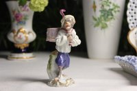 Meissen Figur Affenkapelle „Paukenträger“ 1.Wahl