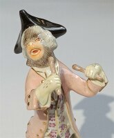 Meissen Figur Affenkapelle „Paukenschläger“ 1.Wahl