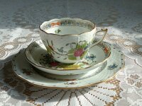 Herend Fine china Teegedeck mit Kuchenteller im Dekor...