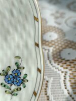 Herend Fine china Teegedeck mit Kuchenteller im Dekor "Indian Basket Multicolor" 1.Wahl