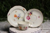 KPM Vase Dekor "Blumenmalerei mit Goldrand" 1.Wahl