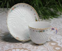 Meissen Kaffeegedeck mit Kuchenteller Dekor „Kakimon asiatischer Tieger“ 1.Wahl