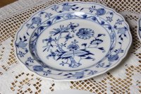 Meissen Tablett im Dekor "Zwiebelmuster" ca. 33 cm TOP 1.Wahl
