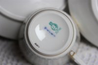 Milch & Zucker Set von Meissen im Dekor "Tischchenmuster" 1.Wahl