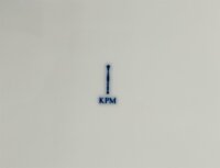 KPM Königskuchenplatte rechteckig in weiß Form "Kurland" Neuware 1.Wahl