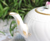 Meissen Teeservice 21-teilig sehr alt im Dekor "Blumenmalerei und Goldrand" 1.Wahl