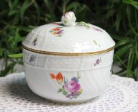 Meissen Teeservice 21-teilig sehr alt im Dekor "Blumenmalerei und Goldrand" 1.Wahl