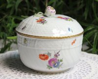 Meissen Teeservice 21-teilig sehr alt im Dekor "Blumenmalerei und Goldrand" 1.Wahl