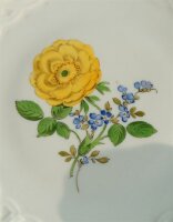 Meissen Tafelaufsatz Dekor "Blumenmalerei" -...