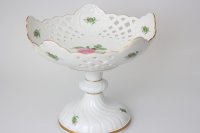 Meissen Tafelaufsatz Dekor "Pink Rose" - "Durchbruch und Relief" 1.Wahl