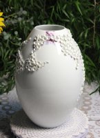 Meissen limitierte Vase mit Blütenbelag...