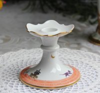 Meissen 1001 Nacht Kerzenständer 1.Wahl und original in Meissen Manufactur bemalt