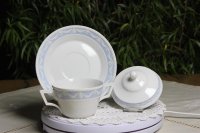 Großer Wandteller ca. 35 cm von Meissen im Dekor...