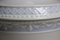 Meissen Dekorvasen Kobaltblau mit Blumenmalerei 1.Wahl
