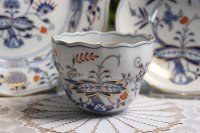 Meissen Indisch Purpur reich ovale Durchbruchschale